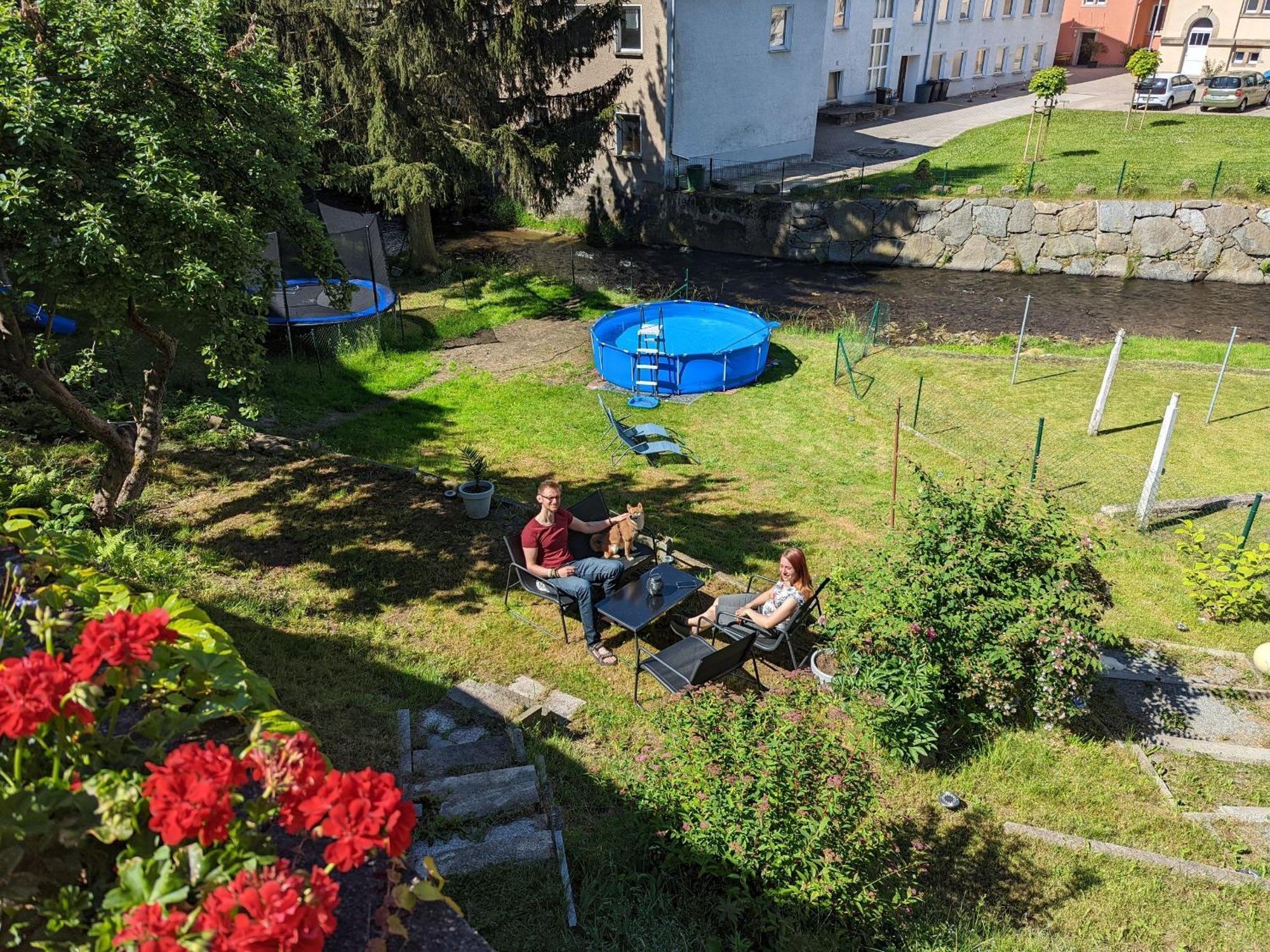 Hw3 - Urlaubsmagie - Helle, Grosse Wohnung Mit Pool Sebnitz Exteriör bild