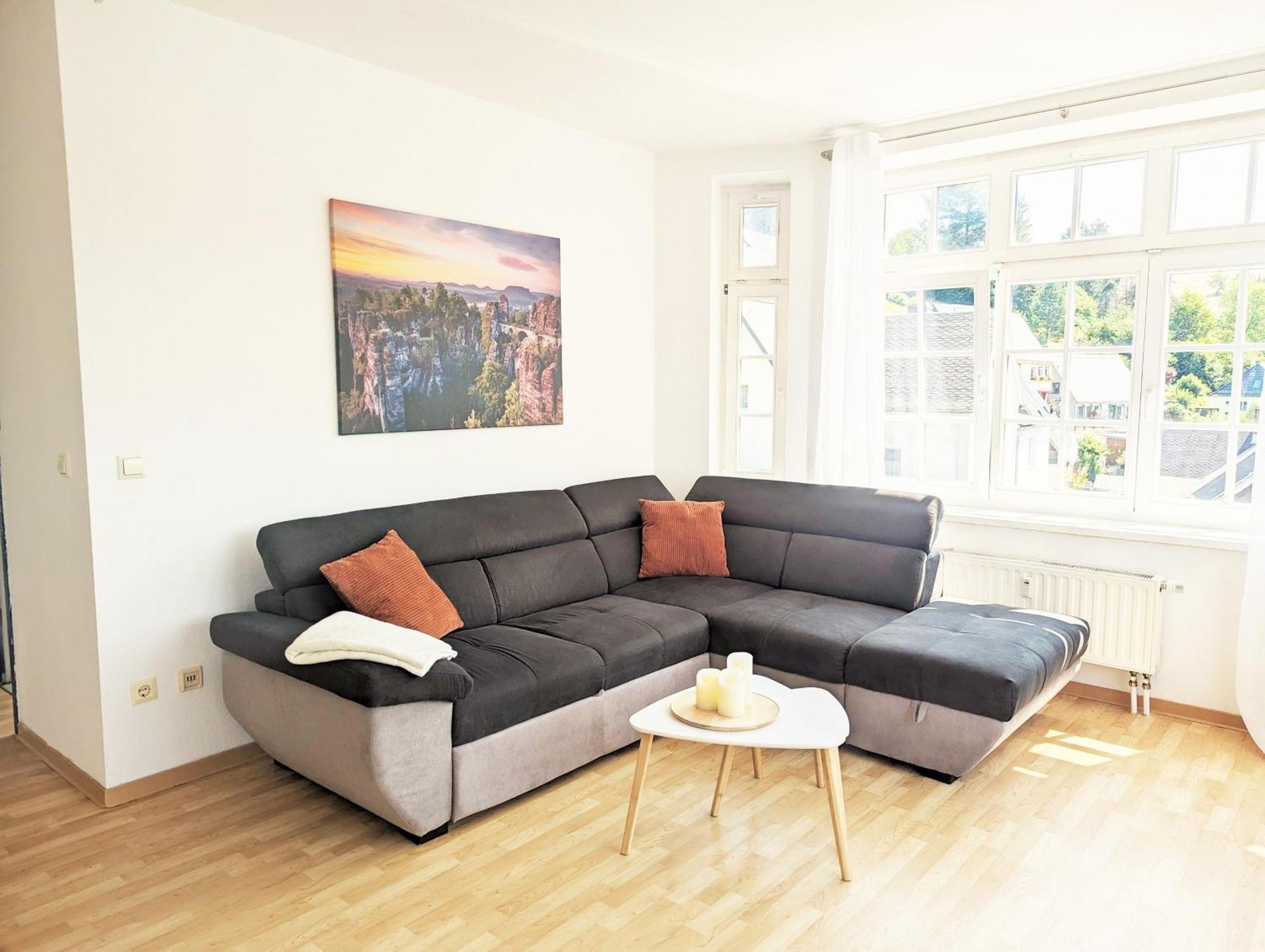 Hw3 - Urlaubsmagie - Helle, Grosse Wohnung Mit Pool Sebnitz Exteriör bild
